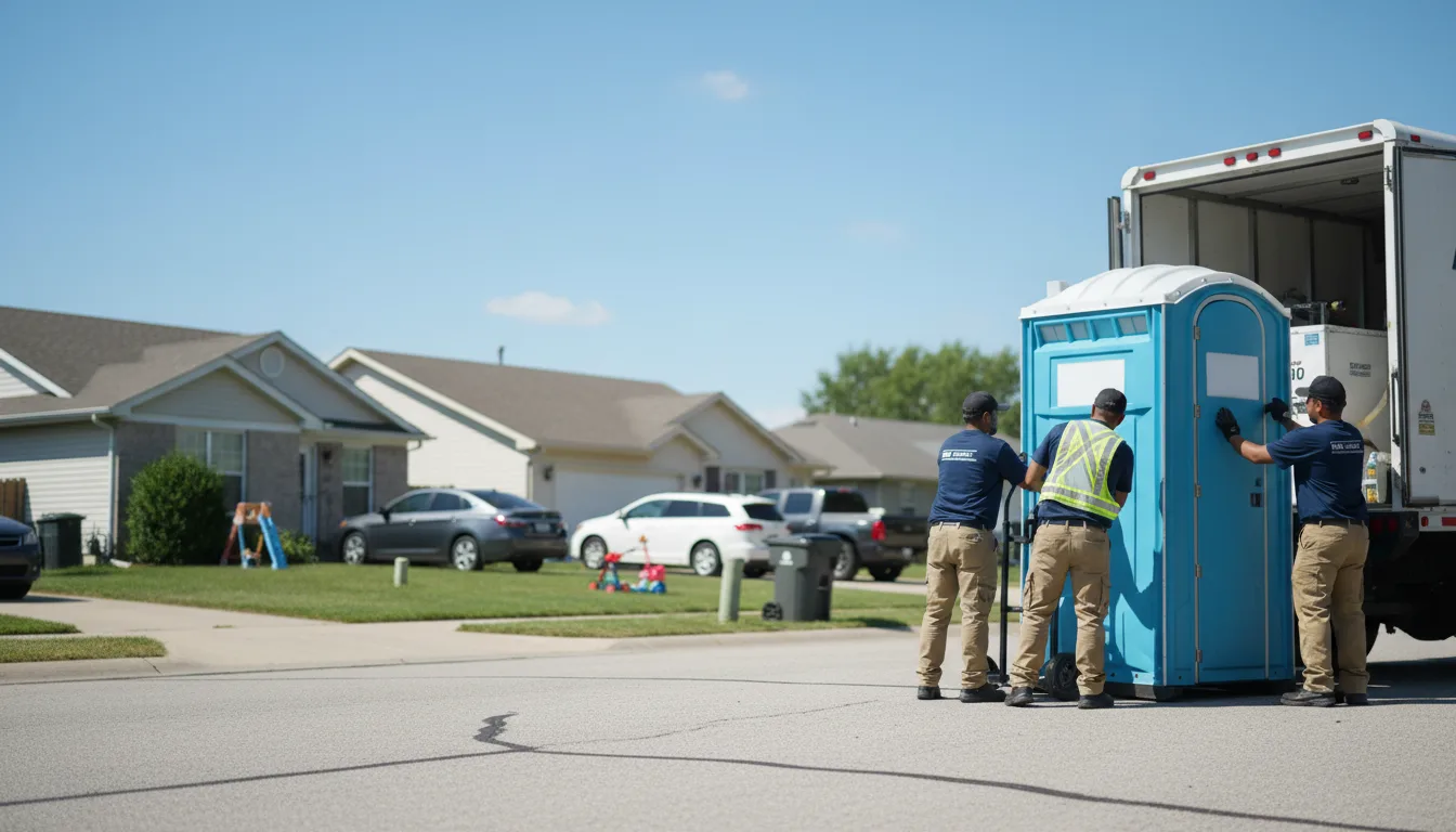 Standard Porta Potty Rentals in Pittsford, MI near me